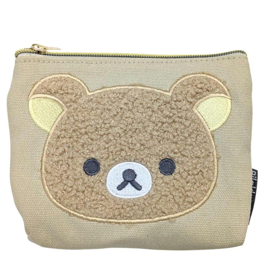 リラックマ コリラックマ マルチポーチ 立体アップリケ刺繍
