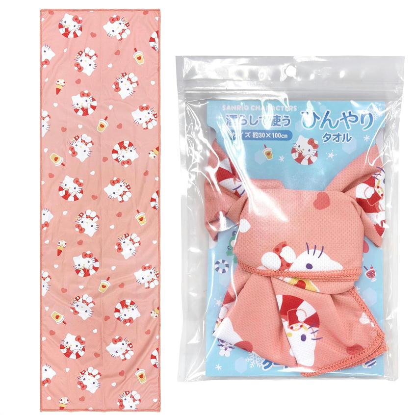 ひんやり柔らか軽いクールネックタオル サンリオスヌード 犬猫用 sanrio（サンリオ） サンリオキャラクターズ クールタオル 冷感 COOL