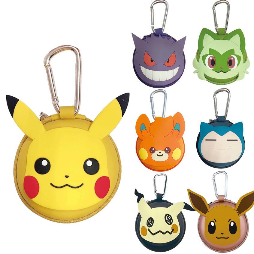 Pokemon（ポケモン） ラウンド小物ポーチ カラビナ 丸型 ミニポーチ