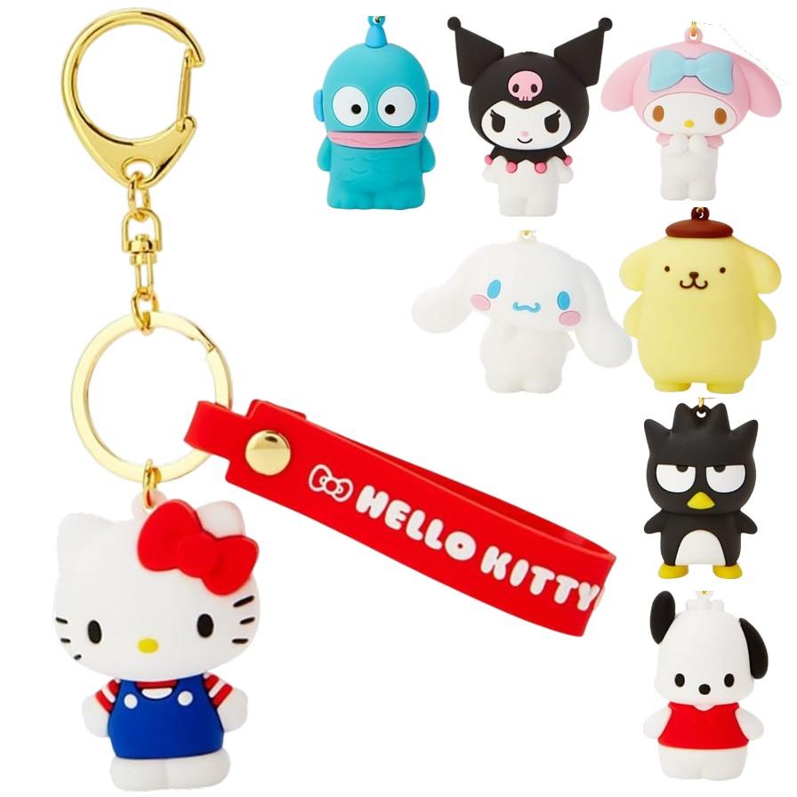 サンリオ Sanrio 立体キーホルダー 14種類セット ストラップ sanrio（サンリオ） 立体キーホルダー キティ マイメロ プリン