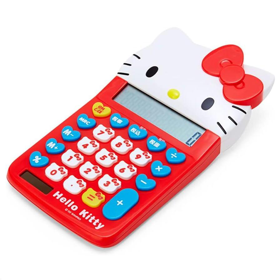 sanrio（サンリオ） フェイス形キー電卓 12桁 計算機 税計算 取扱説明