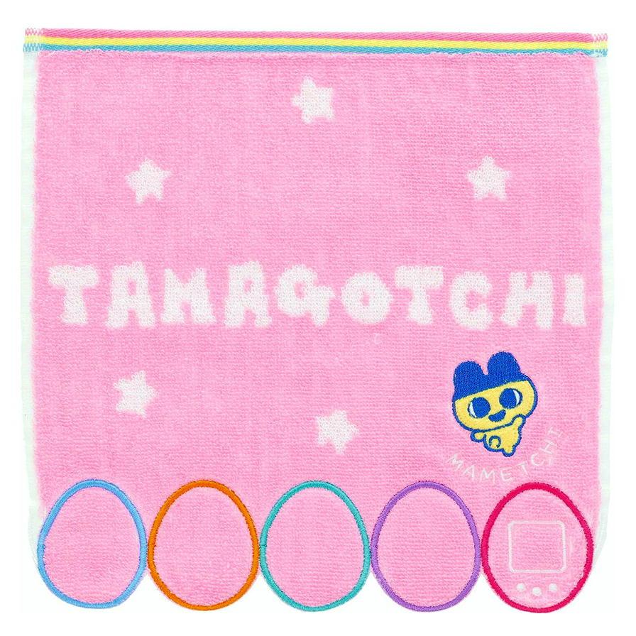 丸眞 たまごっち ミニタオル カラフル まめっち くちぱっち みみっち