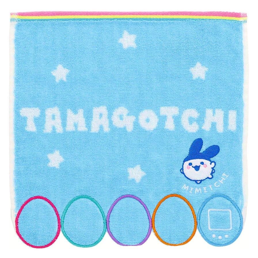 丸眞 たまごっち ミニタオル カラフル まめっち くちぱっち みみっち