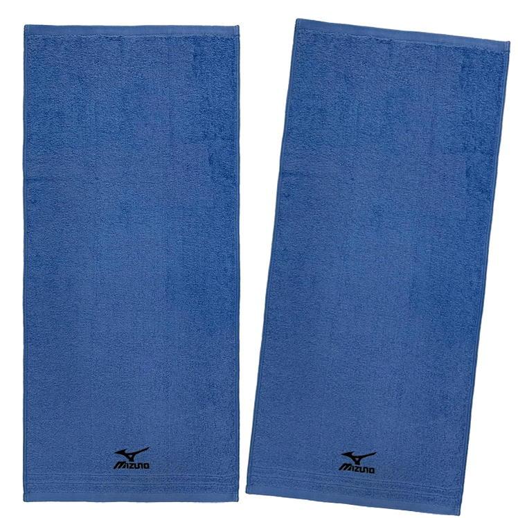 MIZUNO（ミズノ） フェイスタオル 2枚組 34×75cm タオル セット