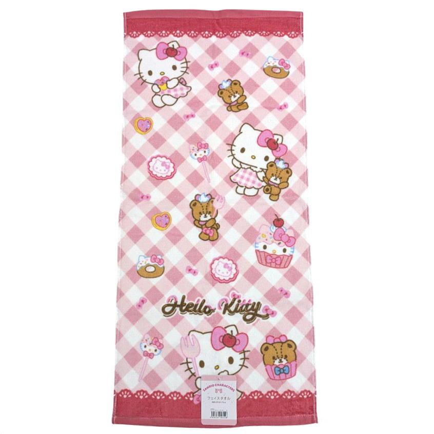 sanrio（サンリオ） フェイスタオル キャラクター タオル ファンシー