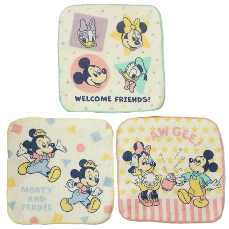 Disney（ディズニー） プチタオル キャラクター 3枚セット ミニタオル