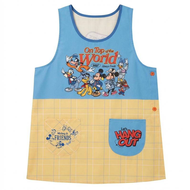 Disney（ディズニー） エプロン ミッキーフレンズ 大寸 大きいサイズ