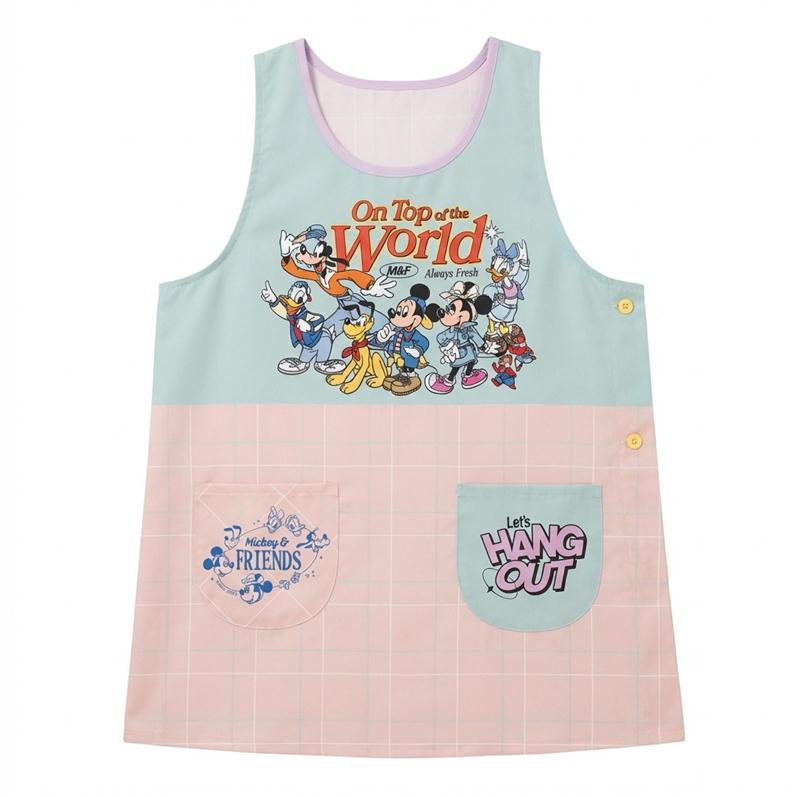 Disney（ディズニー） エプロン ミッキーフレンズ 大寸 大きいサイズ