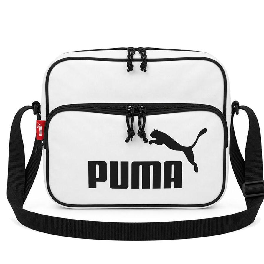 PUMA（プーマ） エナメル ショルダーバッグ J20383 肩掛けバッグ