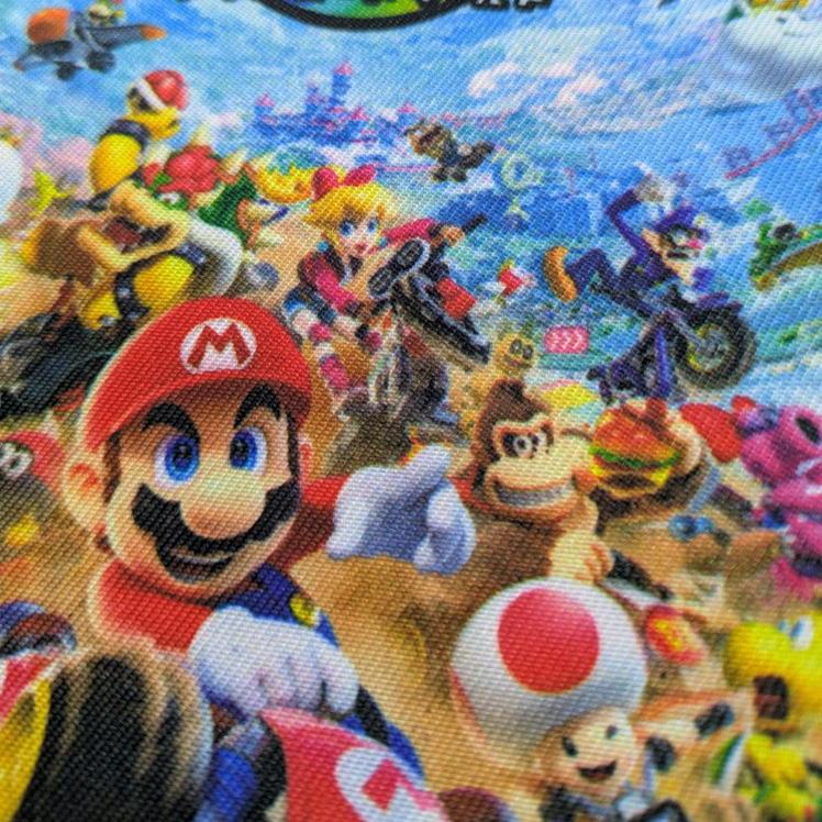 スーパーマリオ 巾着 マリオカートワールド Sサイズ MBS-1177 サン