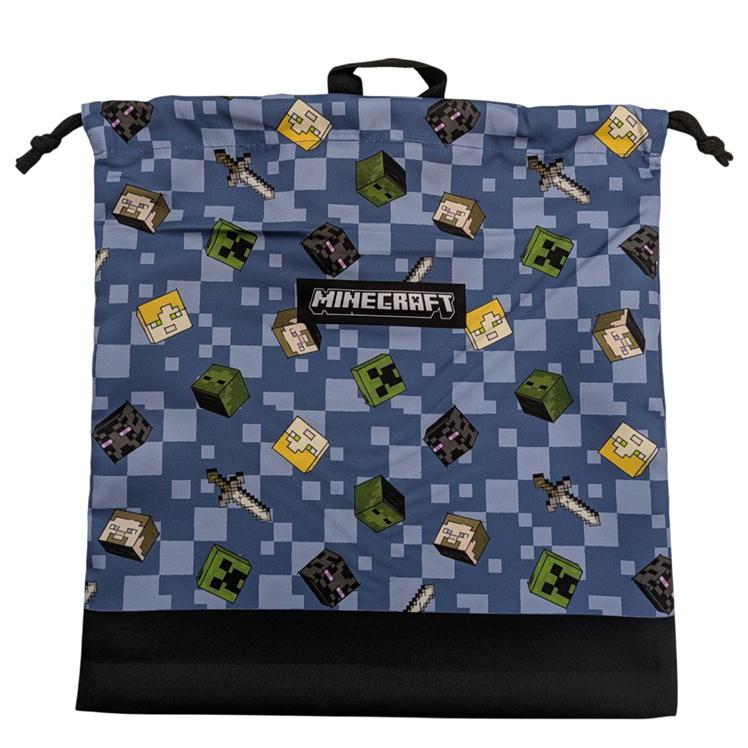 巾着袋L マイクラ F8623YB 巾着 マインクラフト ゲーム キャラクター