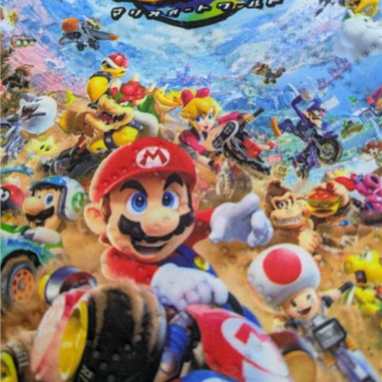 スーパーマリオ シューズバッグ マリオカートワールド キルト サン
