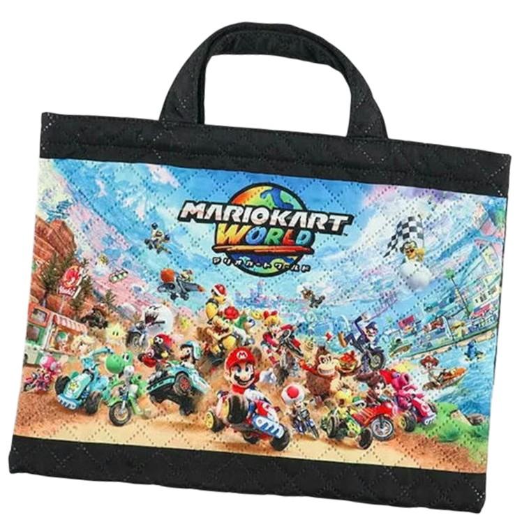 スーパーマリオ レッスンバッグ マリオカートワールド キルト サン