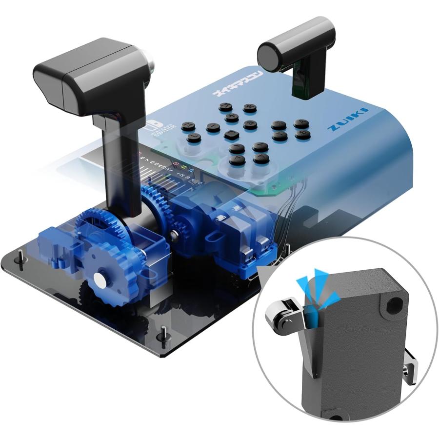 ズイキマスコン for Nintendo Switch BLUE 電車でgo 鉄道にっぽん JR