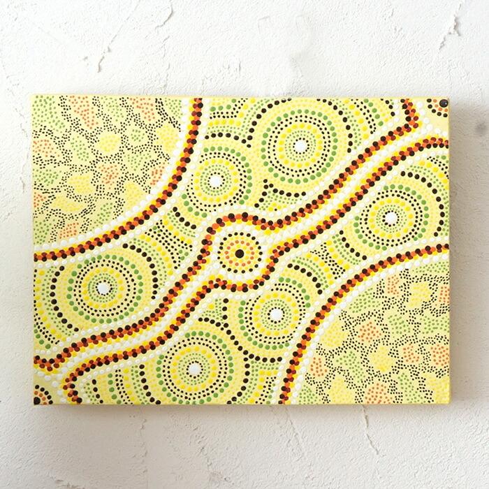 バリ島の荒野をモチーフにした アジアン アート30×40cm[10252l 10252r