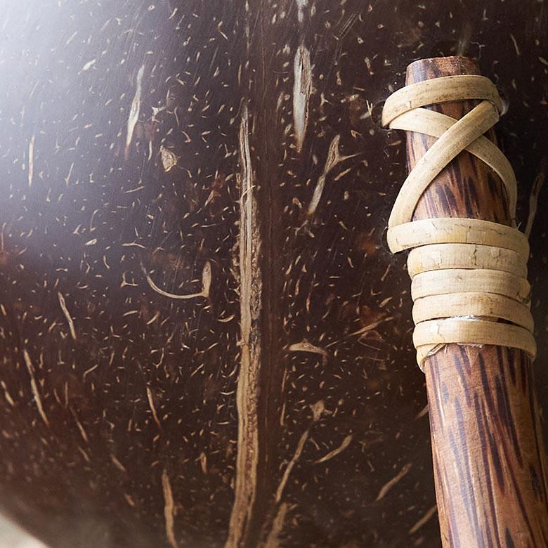 ココナッツ ウッド デコレーション ボウル オブジェ 小物 入れ バリ