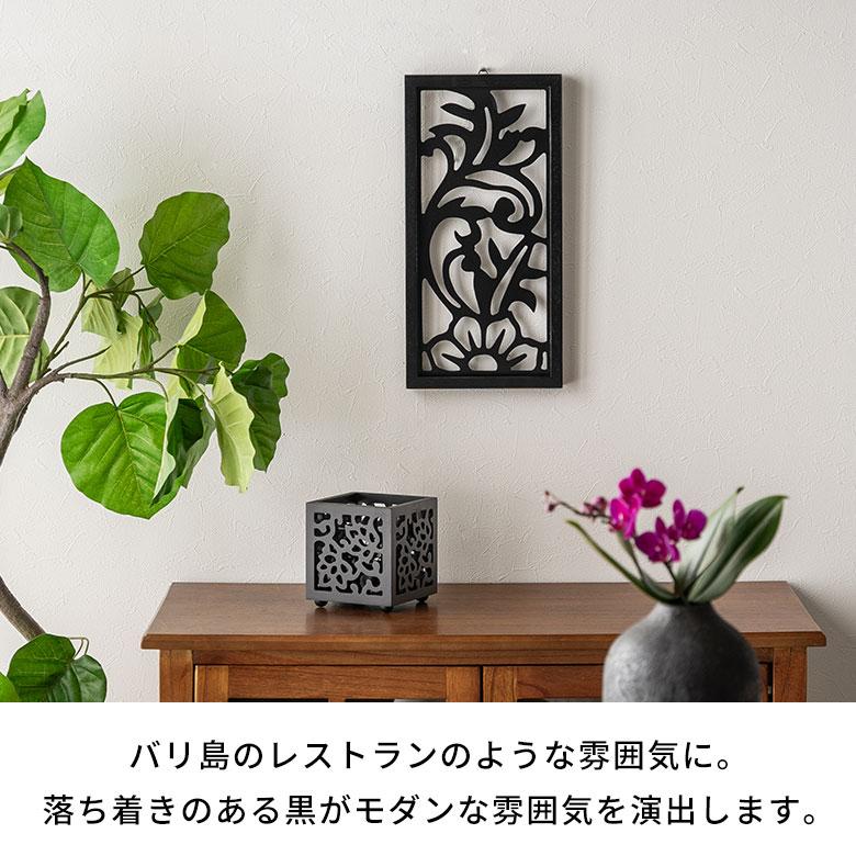 レリーフ 彫刻 アート パネル フレーム バリ 絵 壁画 壁掛け 玄関 掛絵