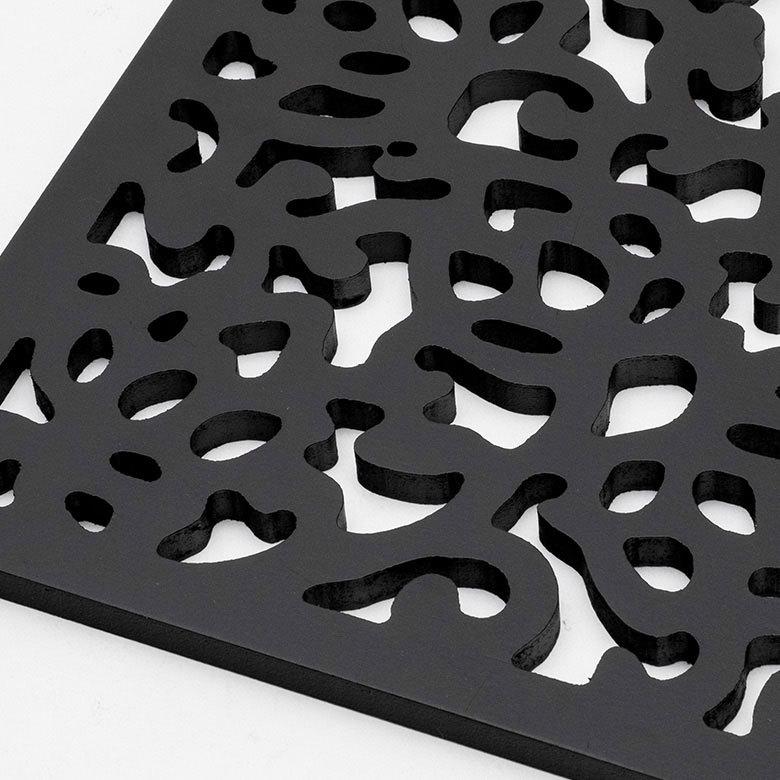 モダンなデザインの木製レリーフ 彫刻 11396 : アジア工房 - 通販