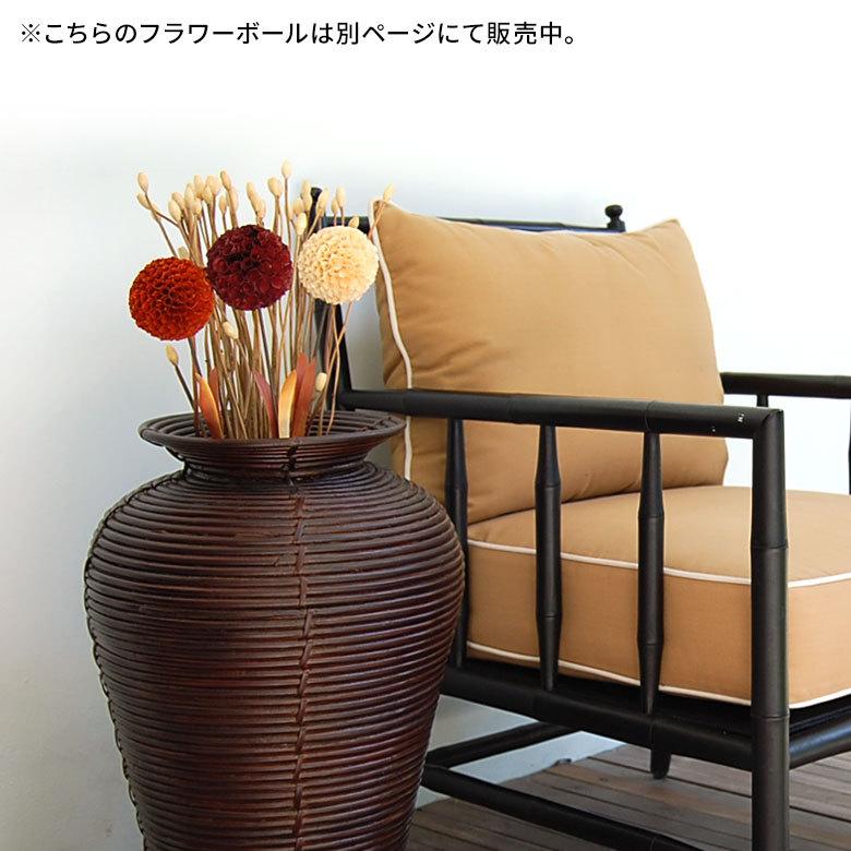 ヤシの葉 ボールフラワーオブジェ イエロー色 11591 |  | 07