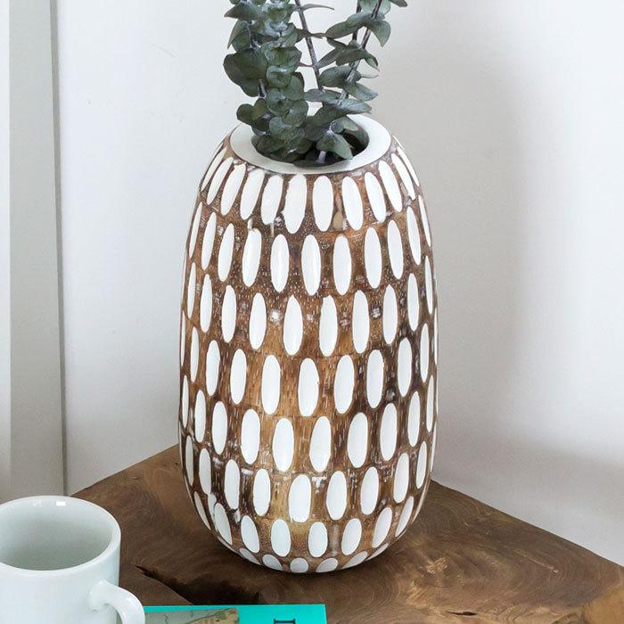 パームツリー オブジェにもなるフラワーベース 12820 : アジア工房