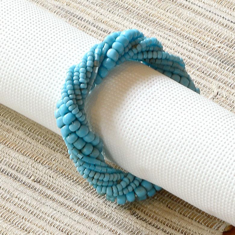 Fromバリビーズバスケット3点セット（ターコイズ）