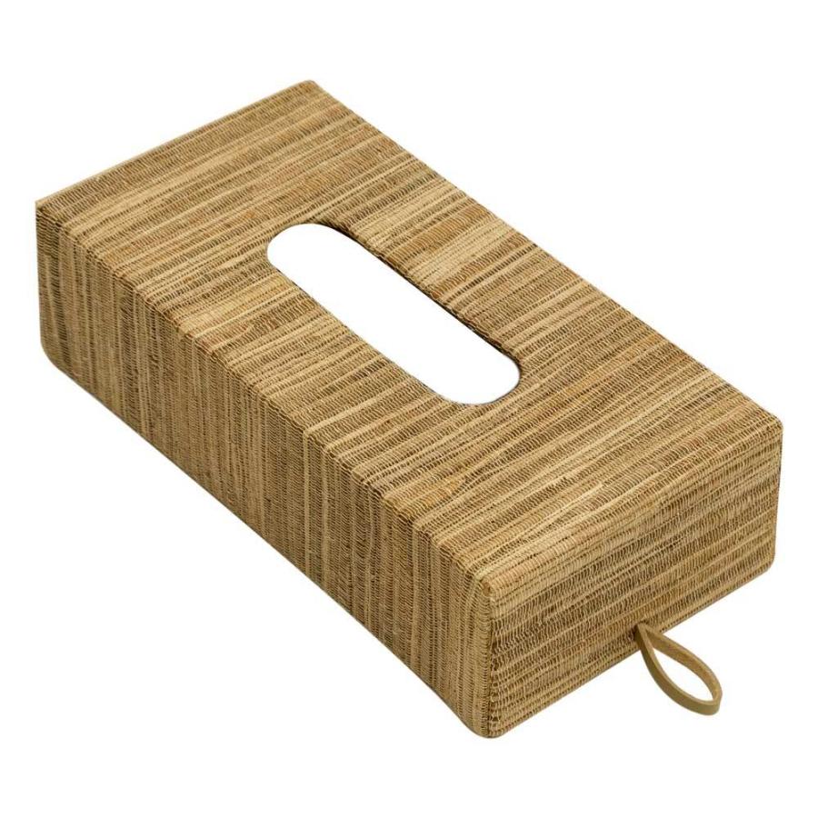 ティッシュケース 壁掛け 吊り下げ ウォーターヒヤシンス製 ナチュラル 13699 |  | 19