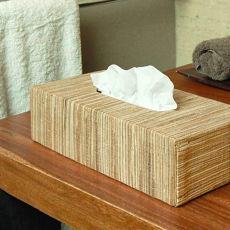 ティッシュケース 壁掛け 吊り下げ ウォーターヒヤシンス製 ナチュラル 13699 |  | 05