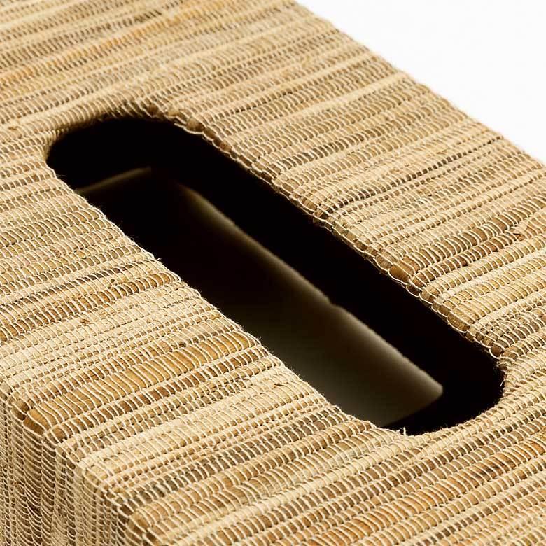 ティッシュケース 壁掛け 吊り下げ ウォーターヒヤシンス製 ナチュラル 13699 |  | 09