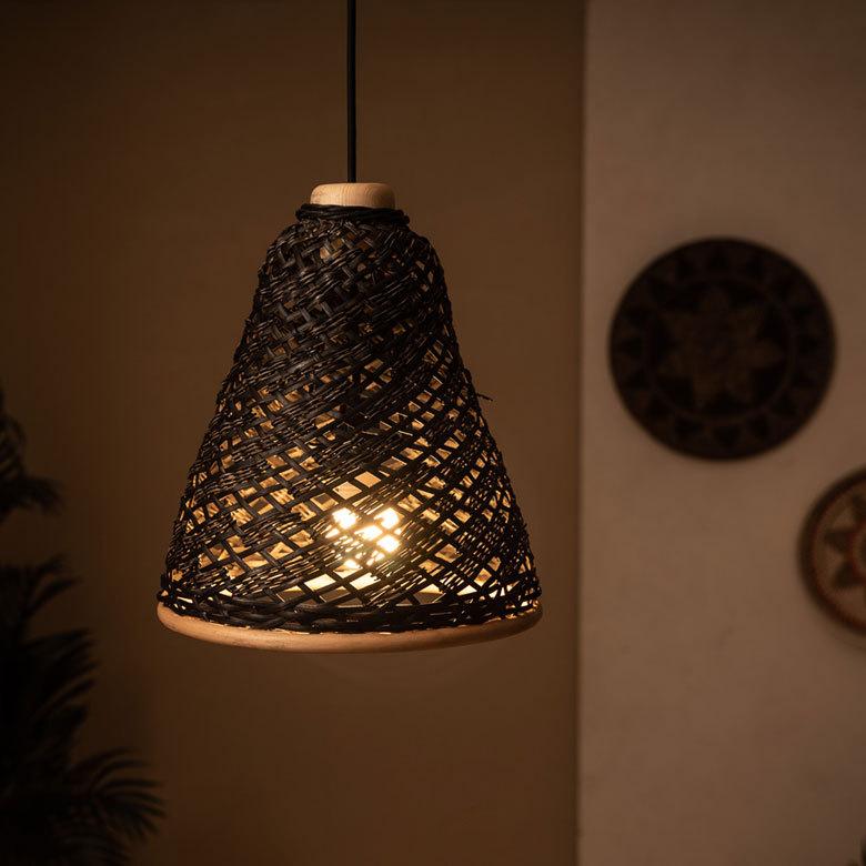 ペンダントランプシェード ラタン製 ラウンドAタイプ 1灯 口金26 60W LED 対応 径33cm 高さ36cm 13719 |  | 13