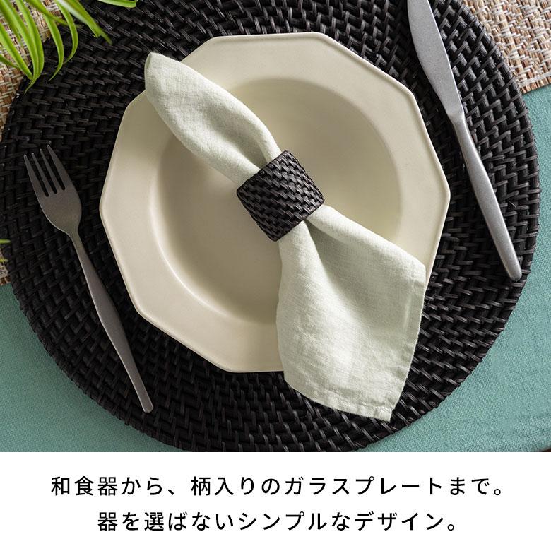 ナプキン リング ラタン 籐 ホルダー ナフキン テーブル ウエア ダイニング キッチン 小物 装飾 おしゃれ 北欧 リゾート 雑貨 インテリア アジアン 14103 | ブランド登録なし | 06