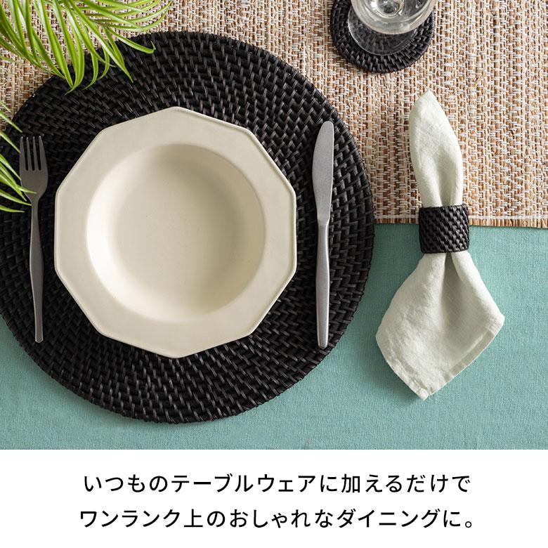 ナプキン リング ラタン 籐 ホルダー ナフキン テーブル ウエア ダイニング キッチン 小物 装飾 おしゃれ 北欧 リゾート 雑貨 インテリア アジアン 14103 | ブランド登録なし | 08