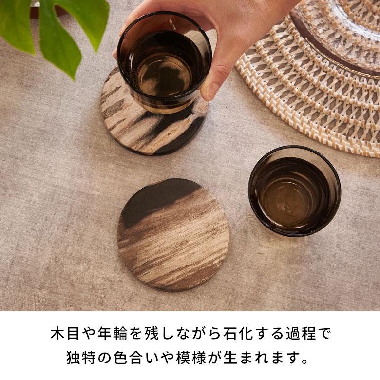 コースター おしゃれ アクセサリートレイ 置物 飾り 玄関 小物置き 4枚