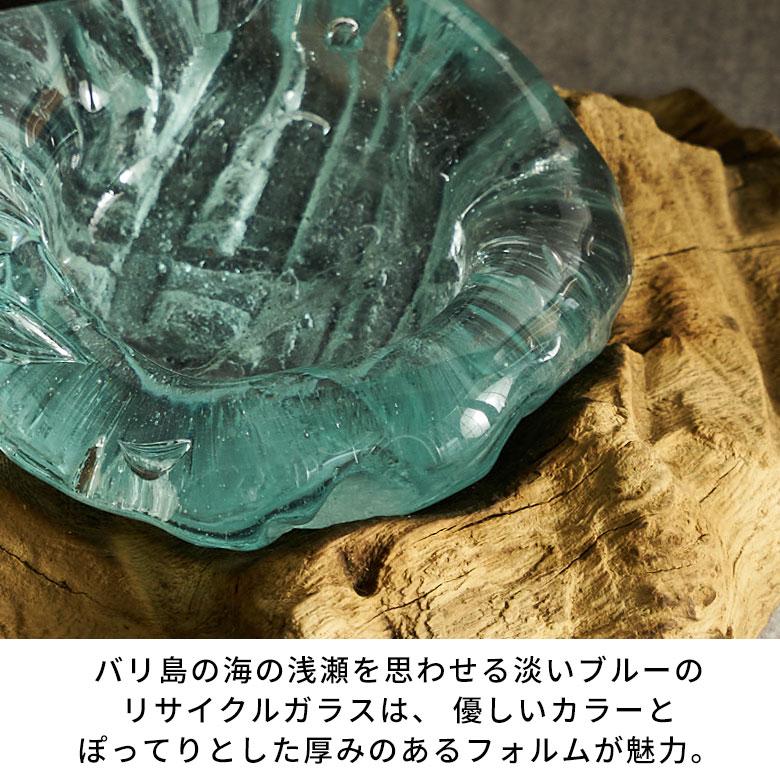 キャンドルホルダー ガラス 古木 インテリア オブジェ キャンドル