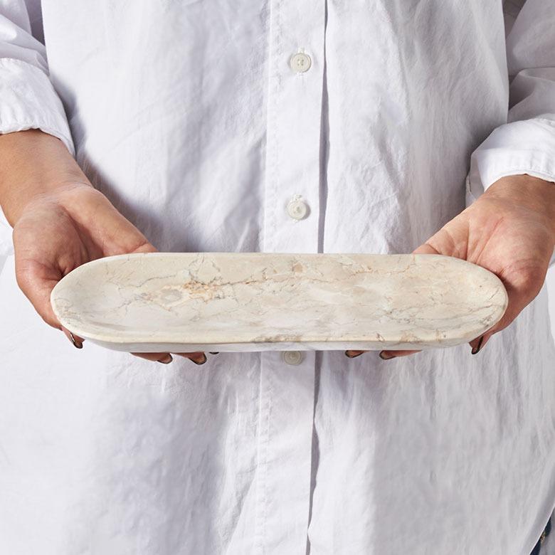 トレー 大理石 トレイ インテリアトレイ アクセサリー おしゃれ コイン