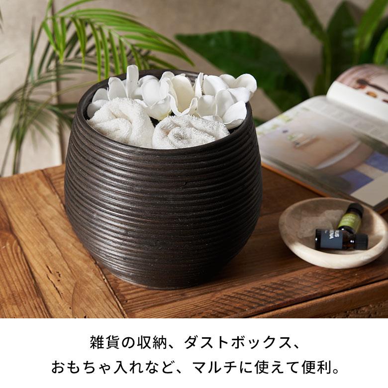 5号 鉢カバー ラタン プランターカバー 植木鉢カバー プランター