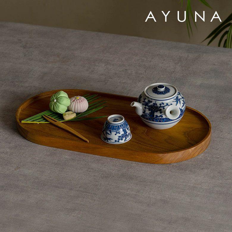 楕円形お盆 トレー トレイ 新品 6枚 楽天市場】BON お盆 木製 トレー