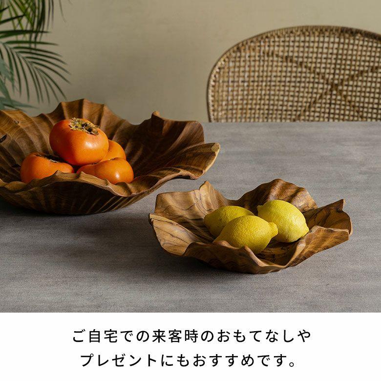 トレー 木製 おしゃれ ナチュラル ハンドメイド 花 キッチントレー