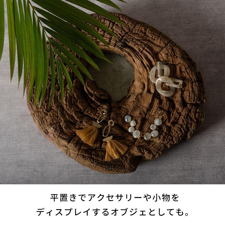 壁飾り 木 ウォールデコ 木製 インテリア 切り株オブジェ 年輪 銘木