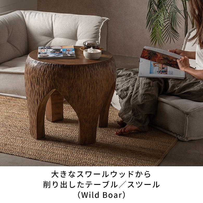 サイドテーブル コーヒーテーブル 丸 木製 テーブル ナチュラル