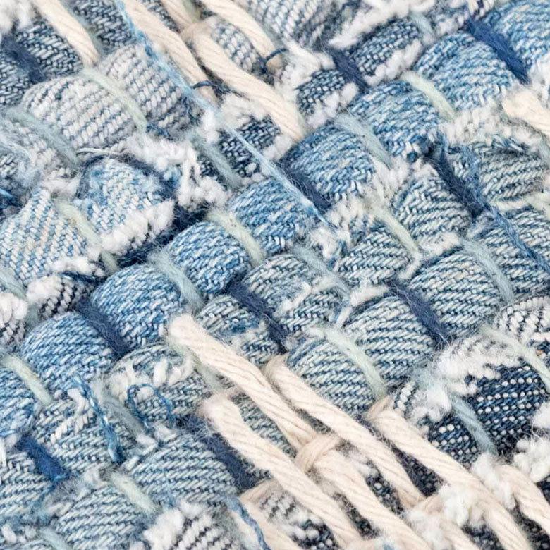 プフ クッション オットマン スツール ブルー 青 raha W 55cm D 55cm H 37cm 34443-bl |  | 10