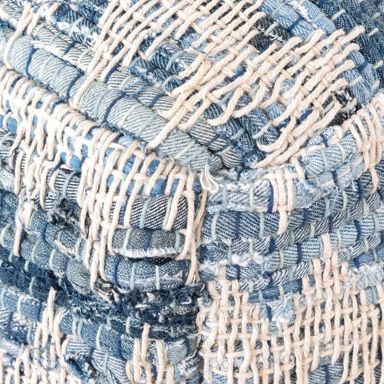 プフ クッション オットマン スツール ブルー 青 raha W 55cm D 55cm H 37cm 34443-bl |  | 16