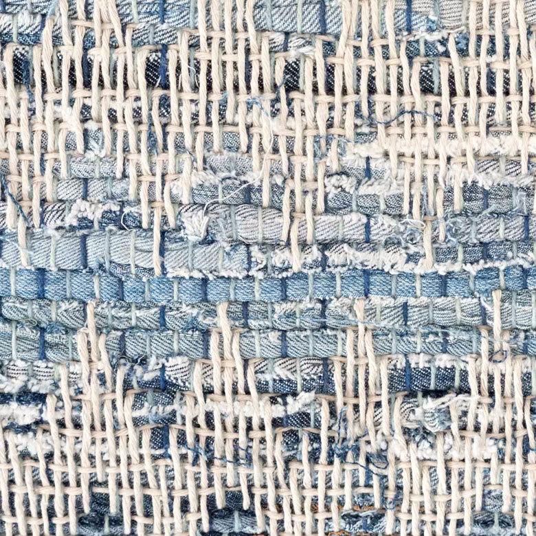 プフ クッション オットマン スツール ブルー 青 raha W 55cm D 55cm H 37cm 34443-bl |  | 02