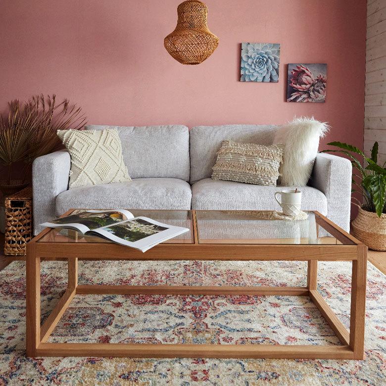 クッションカバー コットン ハンドルーム 手織り 30×50cm フリンジ デザイン アイボリー Raha ラーハ 34478 |  | 01