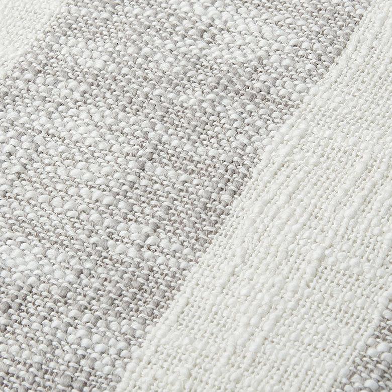 メール便対応 クッションカバー コットンウーブン 45×45cm ボーダー柄 インド 34482 |  | 02