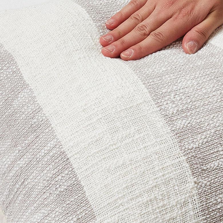 メール便対応 クッションカバー コットンウーブン 45×45cm ボーダー柄 インド 34482 |  | 07