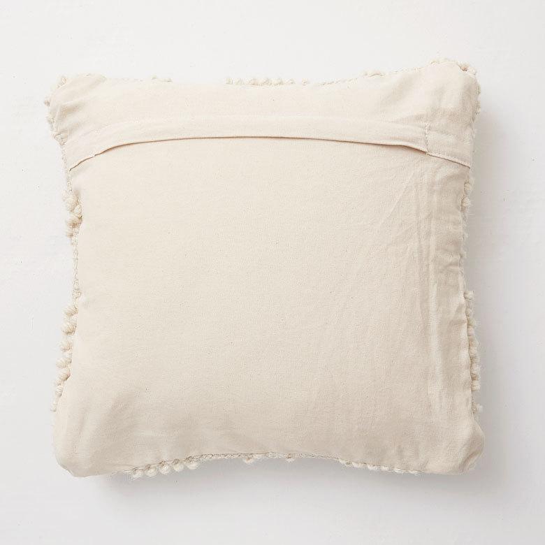 クッションカバー インド アイボリー 幾何柄 ジオメトリック ダイヤ柄 Raha ラーハ 34486-iv |  | 11