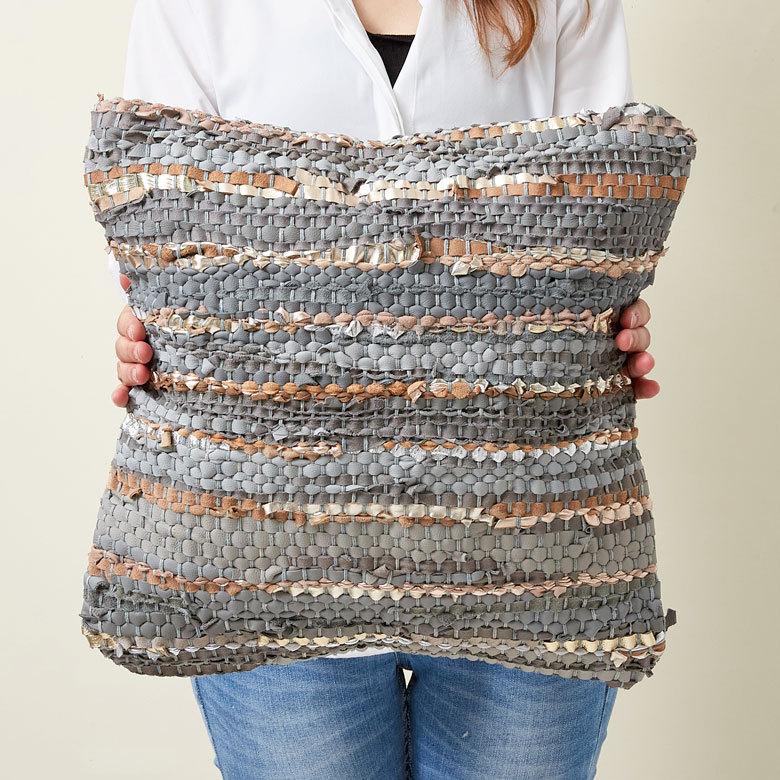 クッションカバー インド マルチカラー ボーダー Raha ラーハ 34488-gy |  | 07