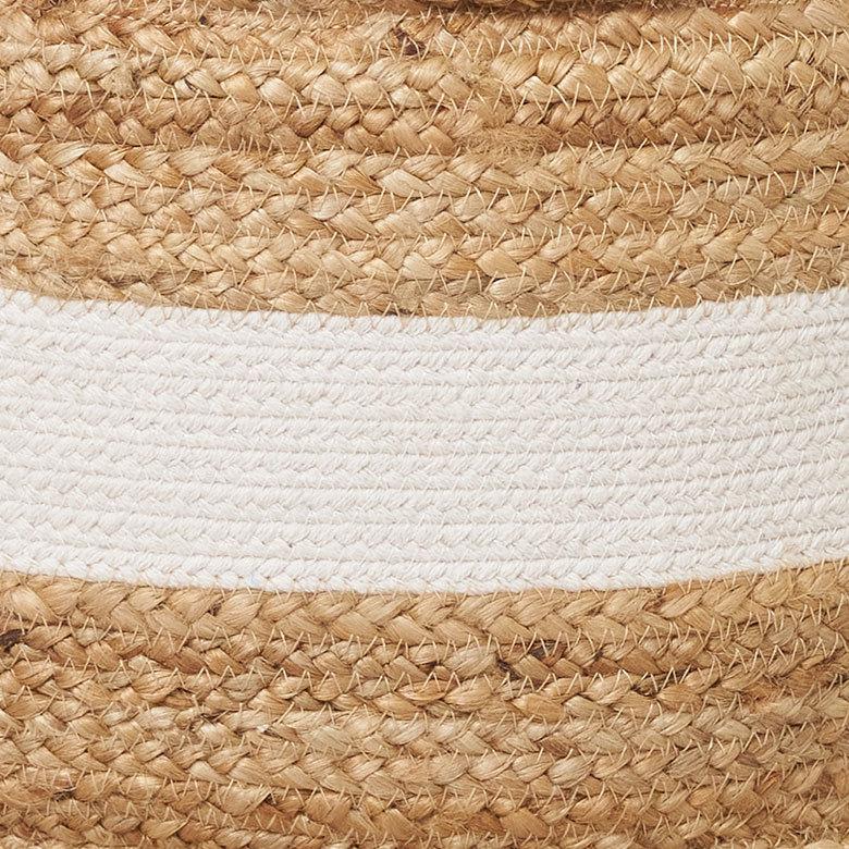 プフ スツール オットマン プーフ フロアスツール ラウンド ジュート 径約51cm 高さ約40cm 34513 |  | 12