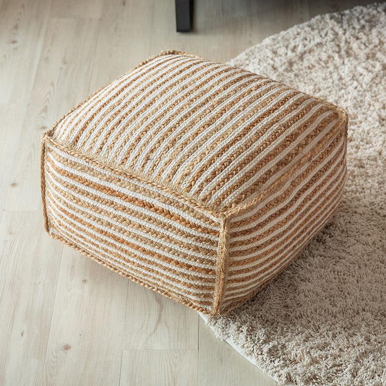 プフ スツール オットマン プーフ フロアスツール 四角 スクエア