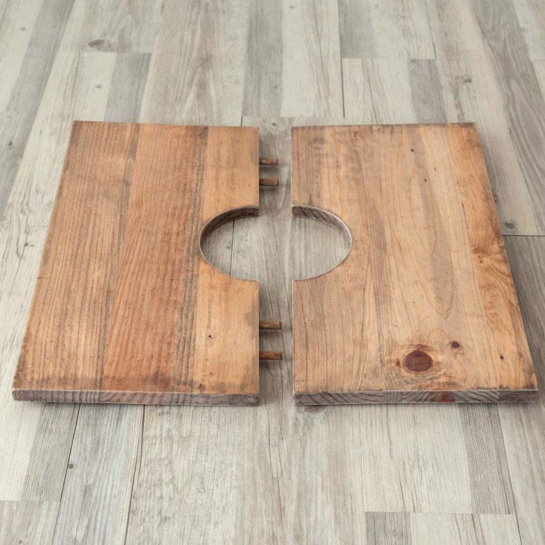 プランター テーブル プレート 正方形 カバー 蓋 ふた 天板 53.5cm L 木 製 ウッド 植木 鉢 植え テーブル サイド おしゃれ 北欧 家具 インテリア アジアン a-5 | ブランド登録なし | 10